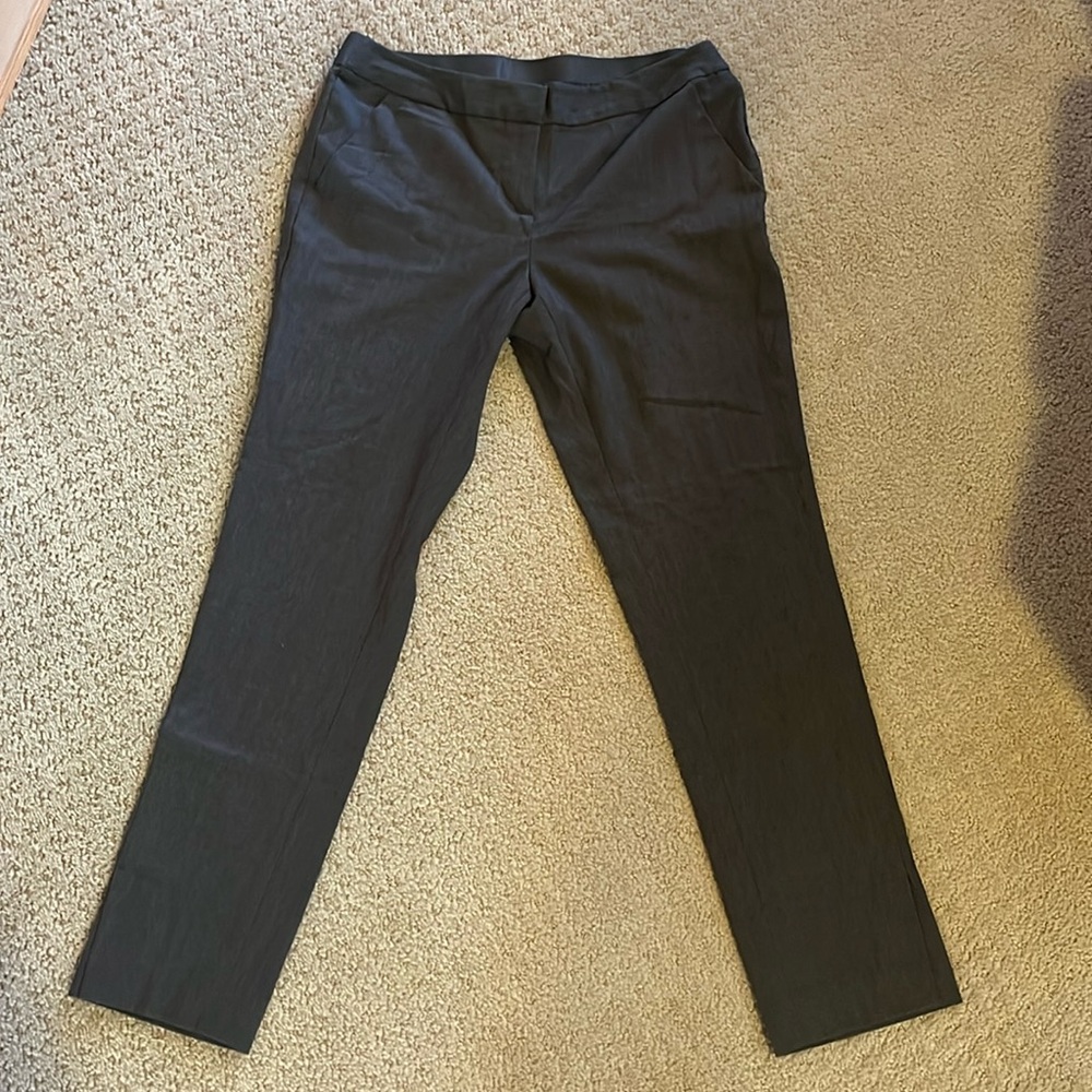 Gray slacks